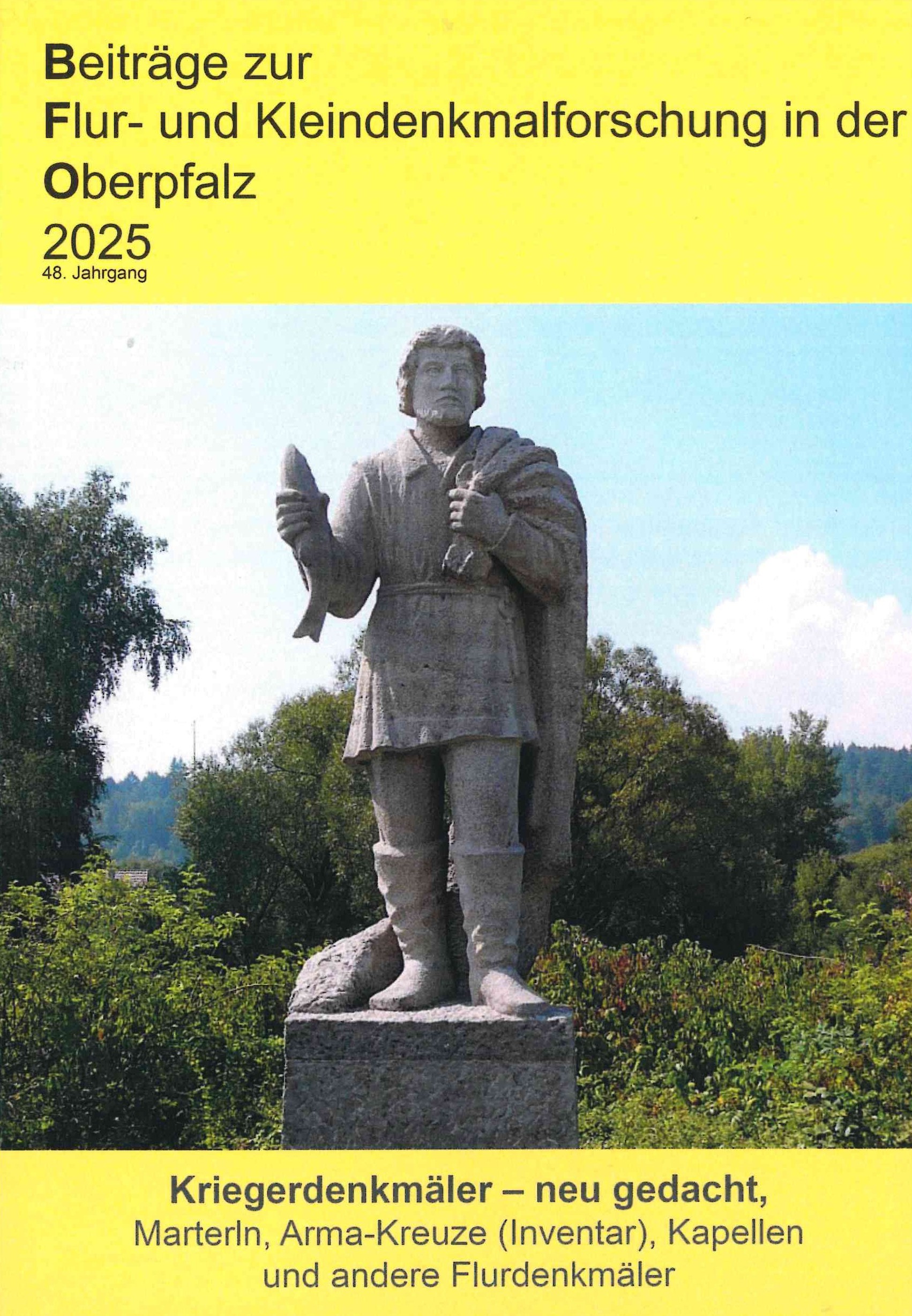 Cover Flur und Kleindenkmalforschung Oberpfalz 2025